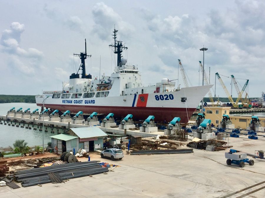 Pearlson Shiplift Installation